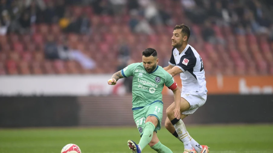 Lugano s'impose 1-0 et assure le service minimum en Super League