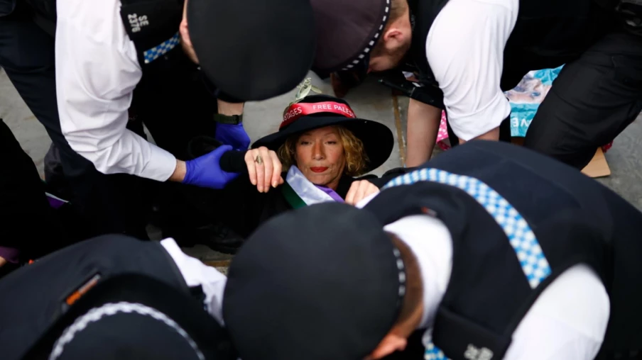 Londres : 523 manifestants arrêtés pour soutien à Palestine Action