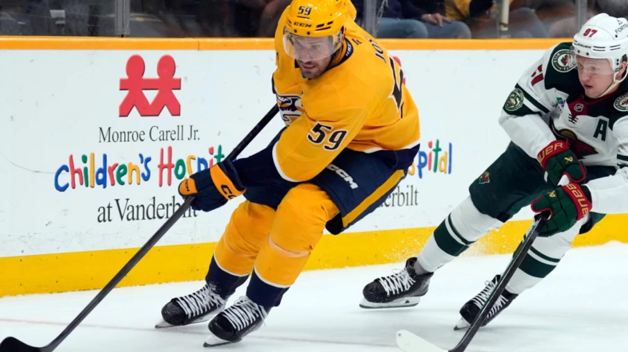 Nashville s'impose 2-1 en NHL et garde l'espoir d'une place en play-off