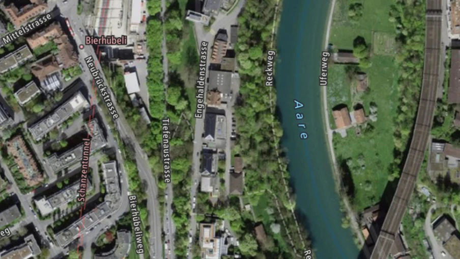 Berne : réaménagement et rénovation du mur de la Neubrückstrasse