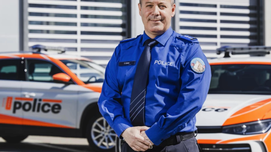 Valais: Frédéric Gisler, nouveau commandant de police, sort du silence
