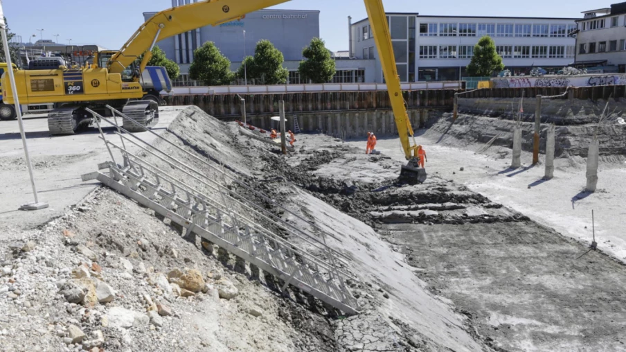 Village néolithique découvert sur le site du futur campus à Bienne