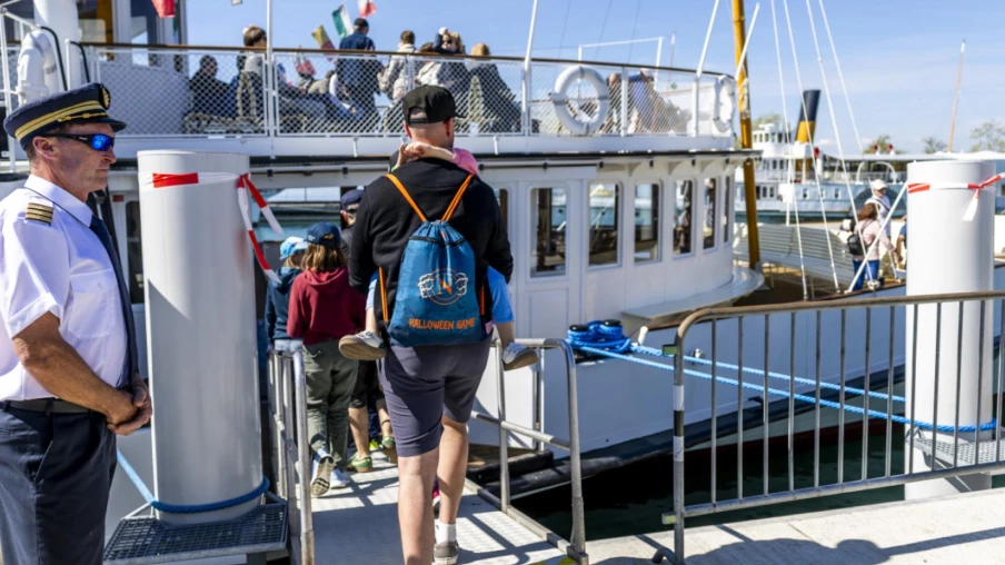 CGN : croisières privées et parade navale de retour à Nyon