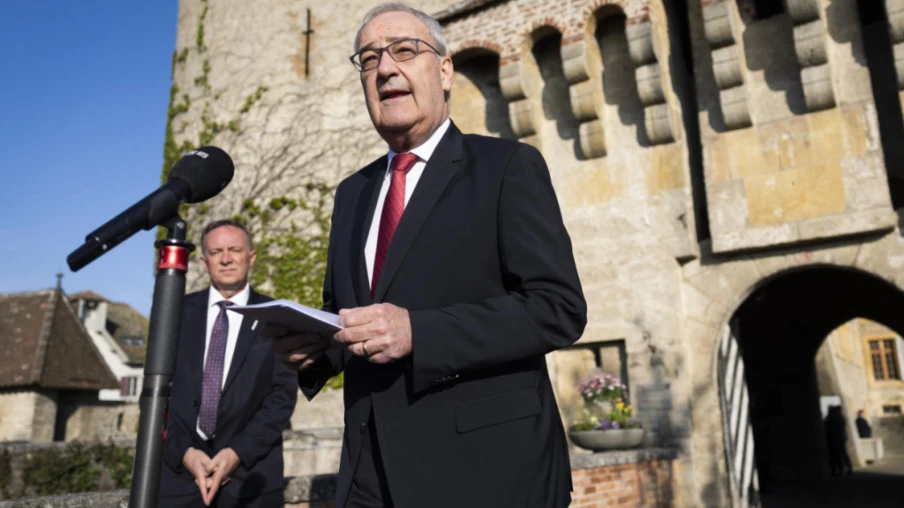 Le Conseil fédéral tient sa séance extra-muros à Estavayer-le-Lac