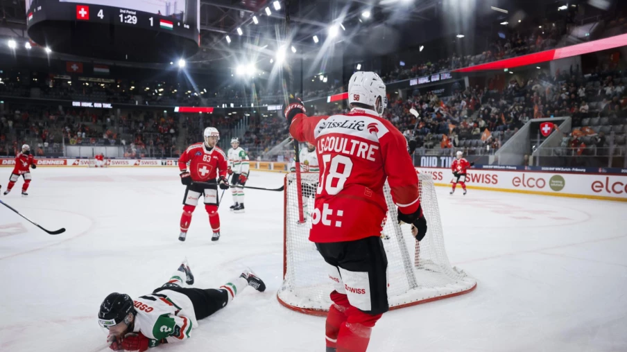 Suisse : victoire 6-1 à Bienne en match de préparation pour le Mondial