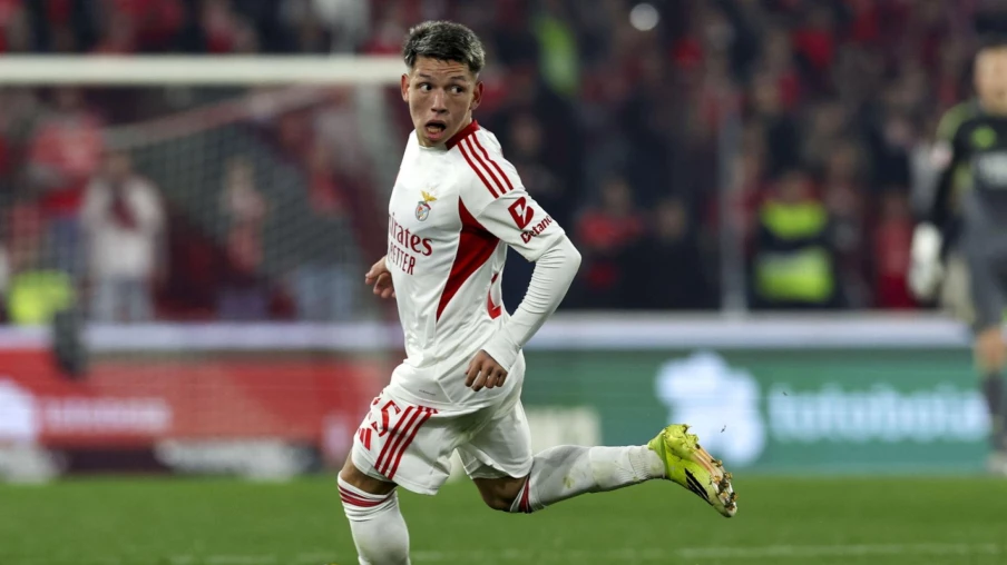 Prestianni suspendu six matches par l'UEFA pour conduite homophobe