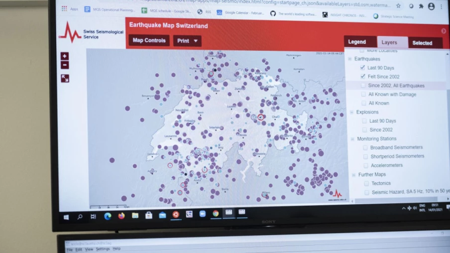Séisme de 4,0 près de Walenstadt : ressenti en Suisse