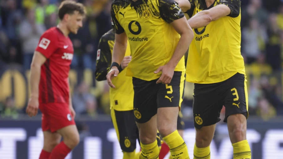Dortmund qualifié pour la Ligue des champions après un 4-0 contre Fribourg