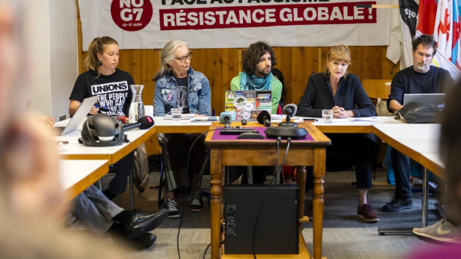 NoG7 appelle à manifester à Genève contre le G7 le 14 juin
