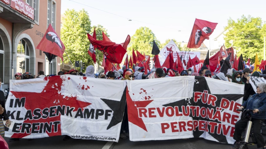 1er mai à Zurich : plus de 15'000 à la fête du travail