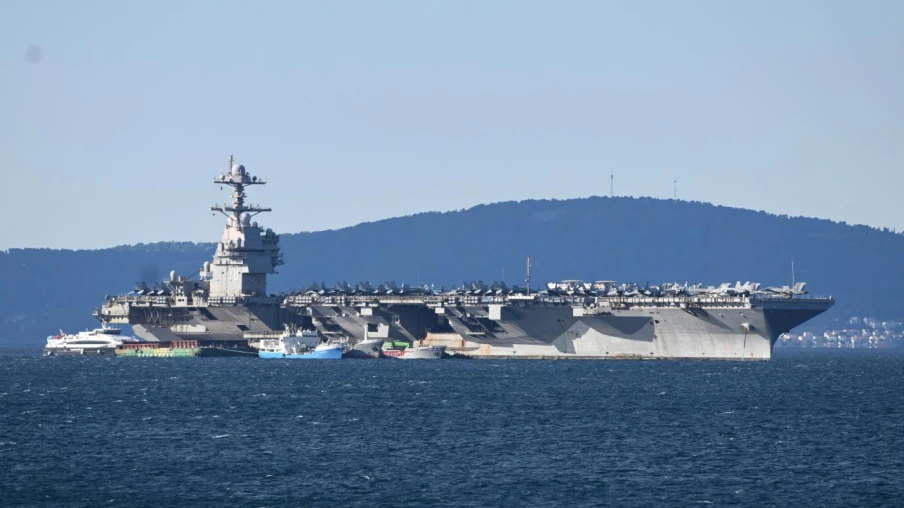 L'USS Gerald Ford quitte le Moyen-Orient, deux porte-avions US restent