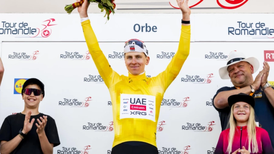 Tadej Pogacar prêt pour un week-end difficile au Tour de Romandie