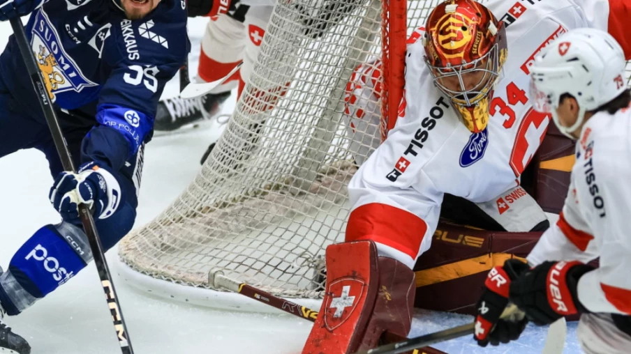 Suisse battue par la Finlande (5-3) en préparation au mondial