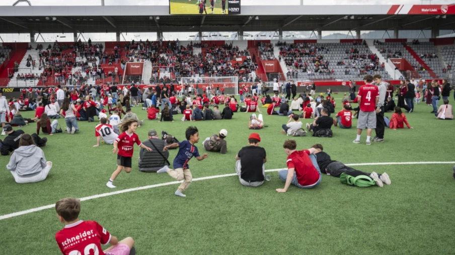 FC Thoune : fête historique après le titre de champion de Suisse