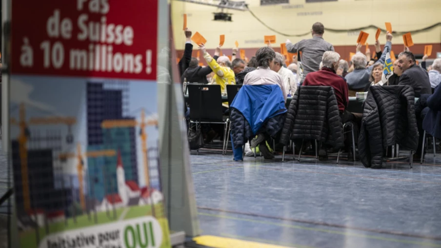 Impact environnemental de l'initiative 'Pas de Suisse à 10 millions'