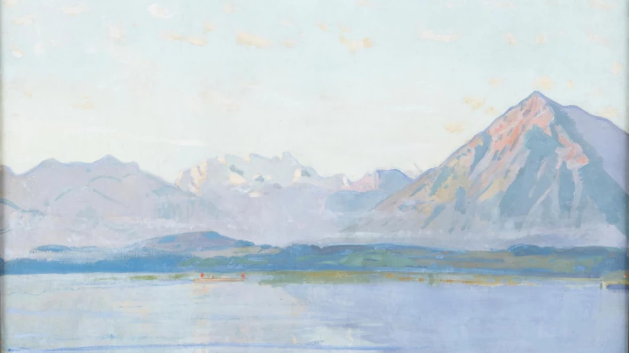 La fondation SKKG restitue le Hodler «Le lac de Thoune» aux héritiers