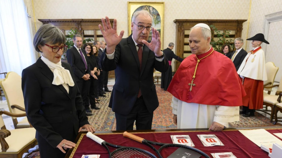 Guy Parmelin au Vatican : entretiens sur l'Ukraine et le Moyen-Orient