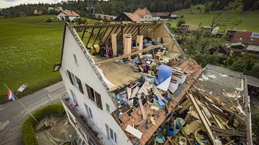 Tempête à La Chaux-de-Fonds : les bâtiments modernes plus vulnérables