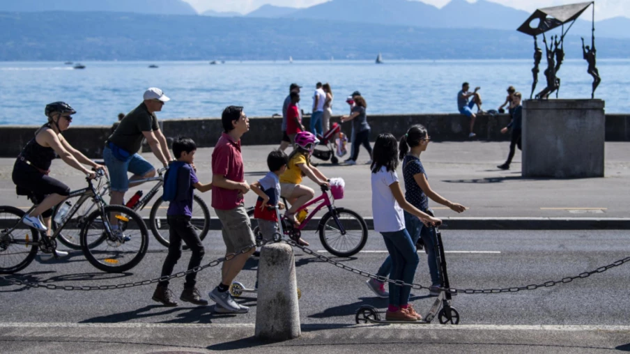quais d'Ouchy fermés à la circulation le week-end à Lausanne