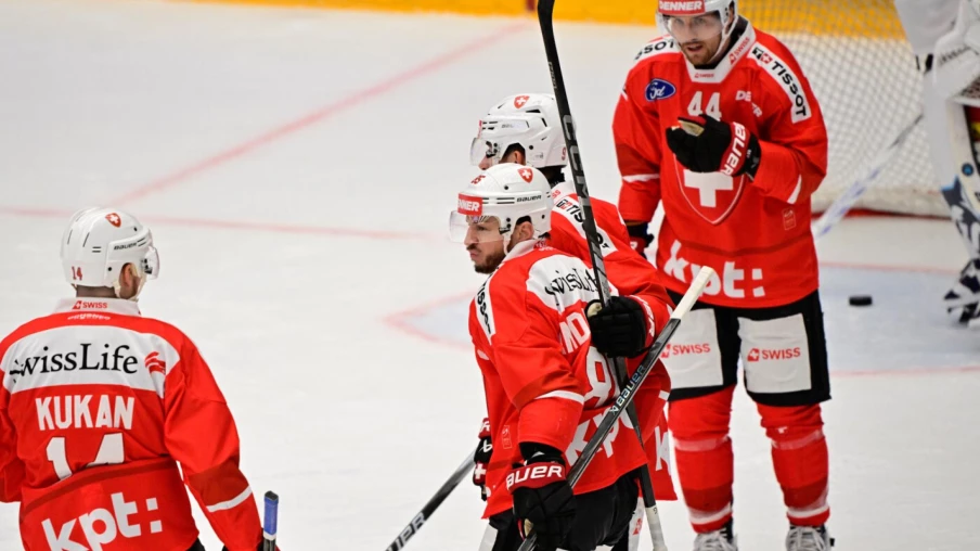 La Suisse s'impose 6-1 contre la République tchèque avant le Mondial
