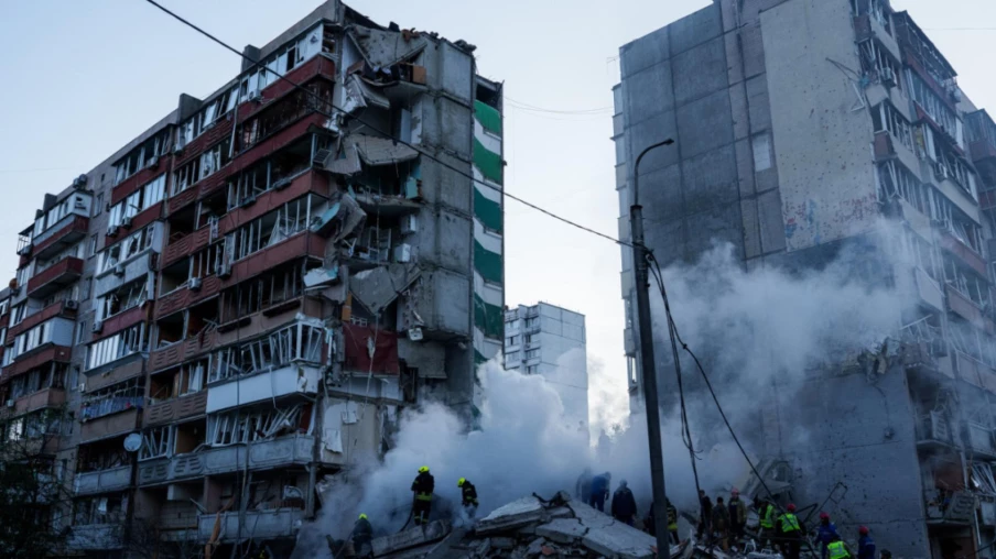 Attaque massive sur Kiev : au moins 10 morts et 45 blessés