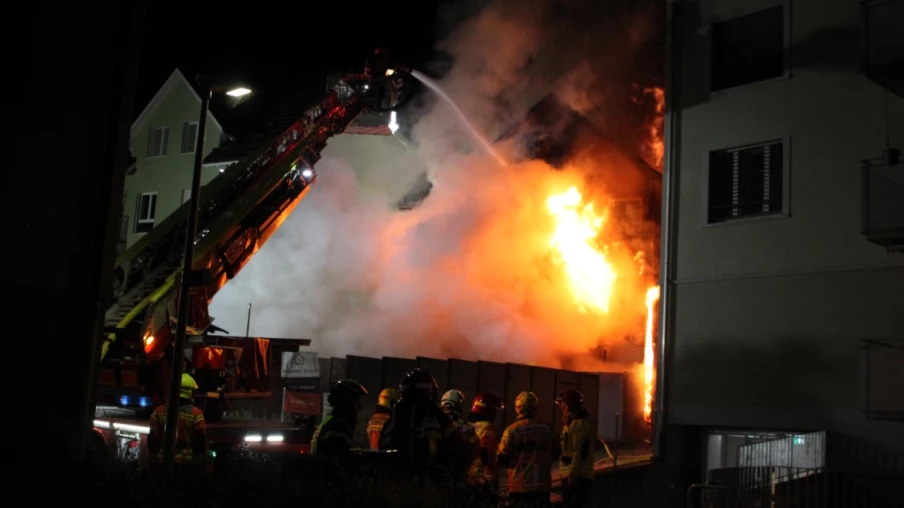 Incendie d'un immeuble à Saint-Gall : neuf blessés, deux disparus