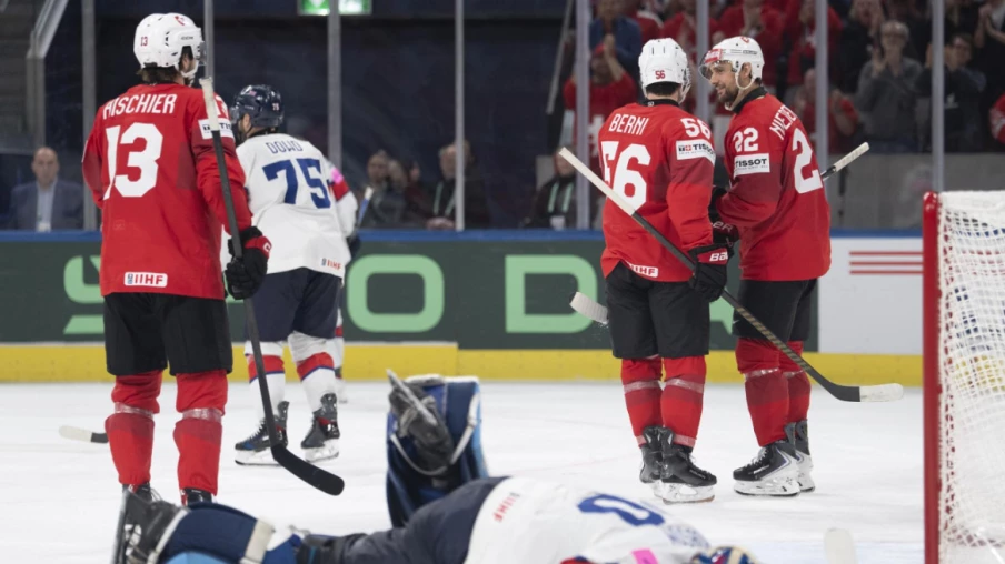 La Suisse bat la Grande-Bretagne 4-1 au mondial et file en quarts