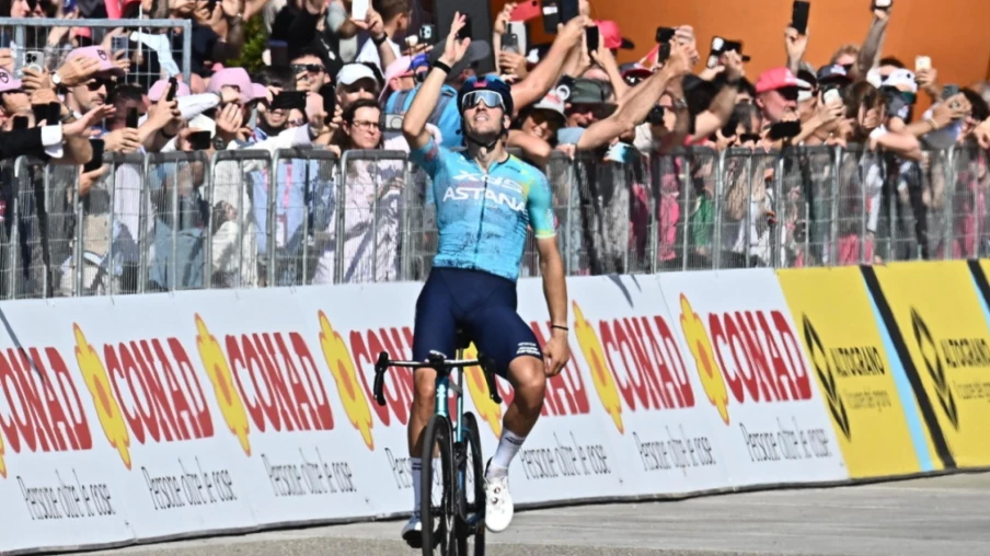 Bettiol gagne la 13e étape du Giro en solitaire à Verbania