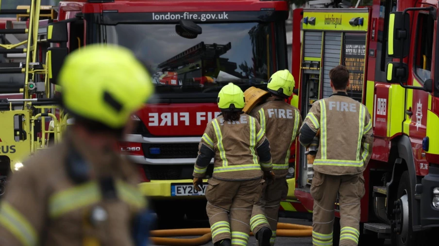 Incendie dans un supermarché casher à Golders Green, nord de Londres