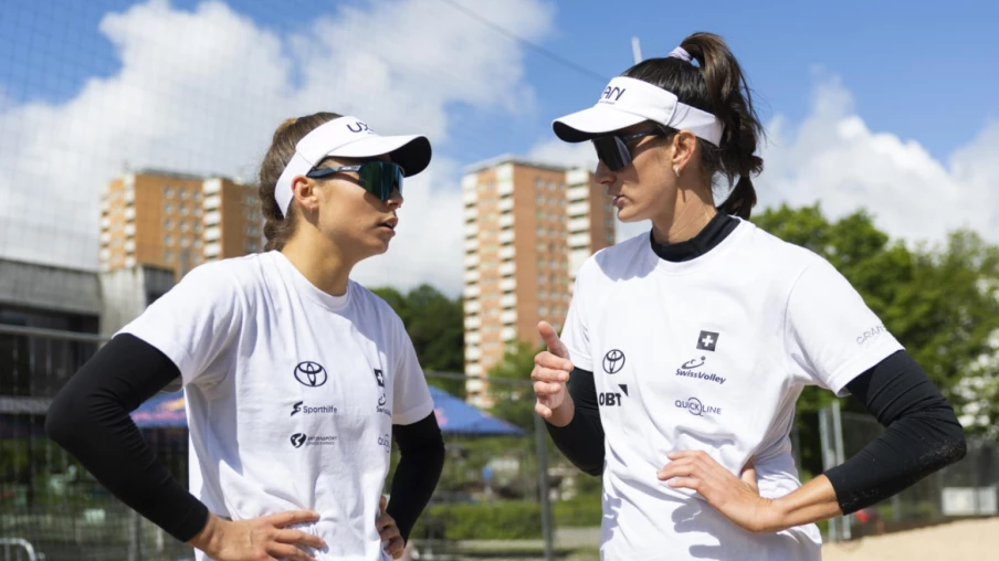 Elite16 Ostrava : Mäder et Kernen en demi-finales (beach-volley)
