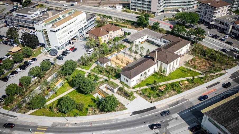 Sion : le parc des anciens abattoirs primé Valais 2026