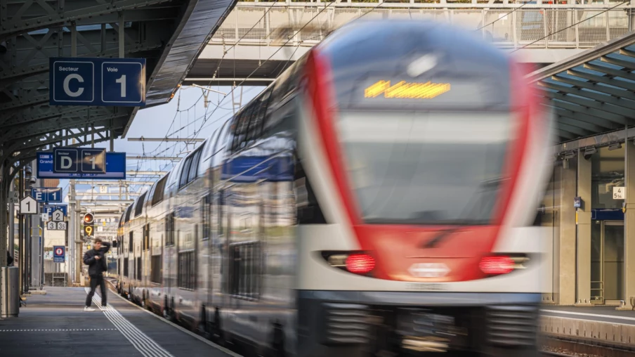 Trafic ferroviaire interrompu entre Genève et Lausanne