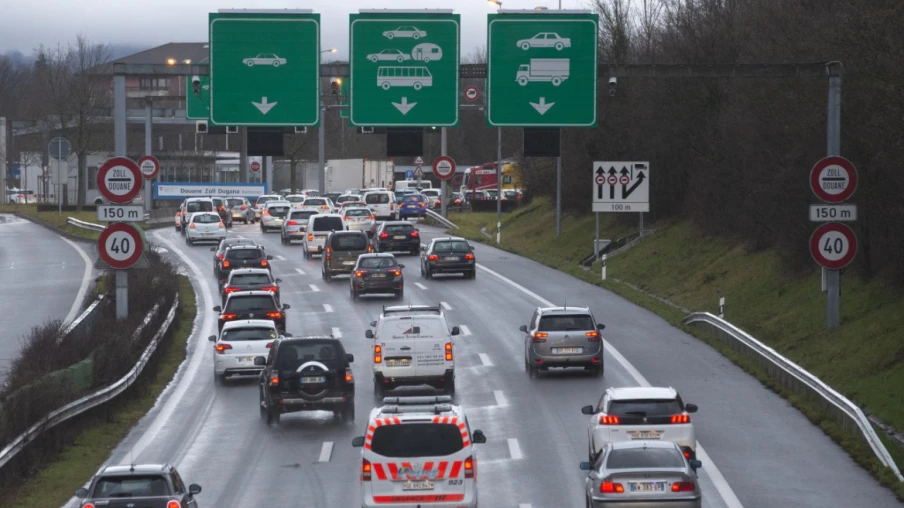 G7 : fermeture partielle du contournement autoroutier de Genève