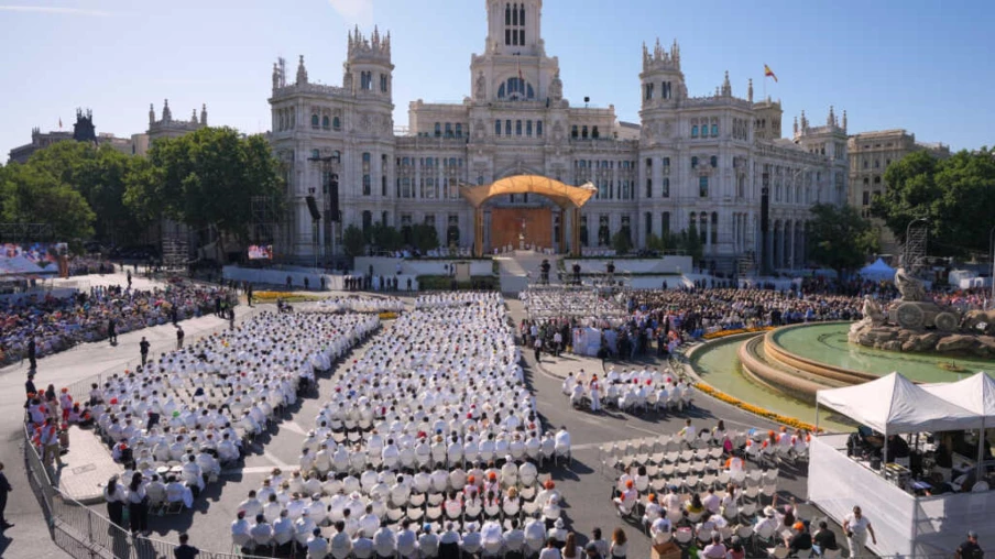 Plus de 1,2 million à Madrid pour la messe du pape Léon XIV