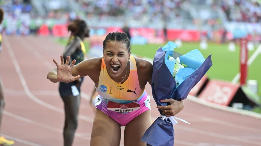 Audrey Werro : 1'53''98 sur 800 m, 3e temps de l'histoire