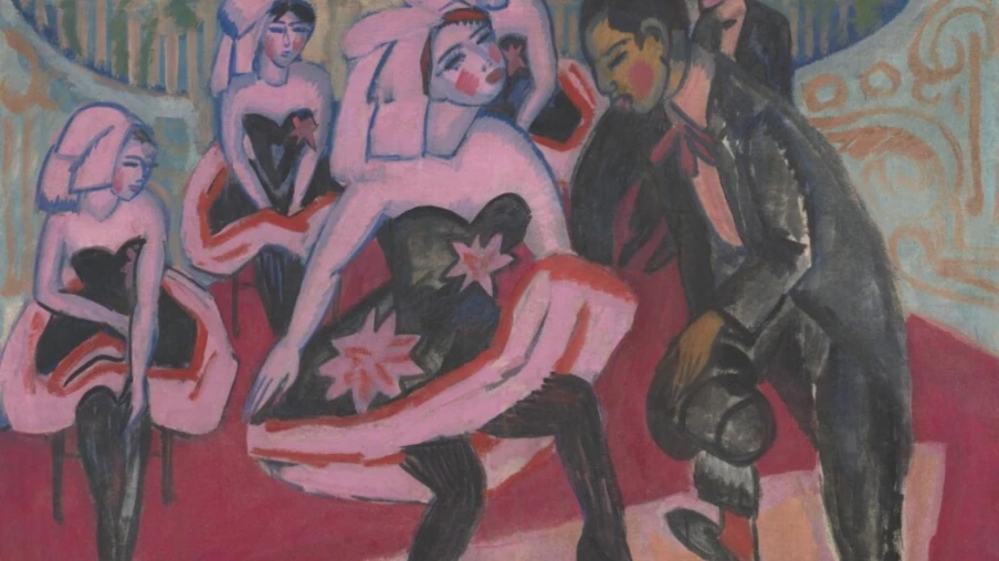 Le tableau "Tanz im Varieté" de Kirchner exposé au Kunstmuseum de Bâle après 100 ans d'absence Le tableau "Tanz im Varieté" de Kirchner exposé au Kunstmuseum de Bâle après 100 ans d'absence