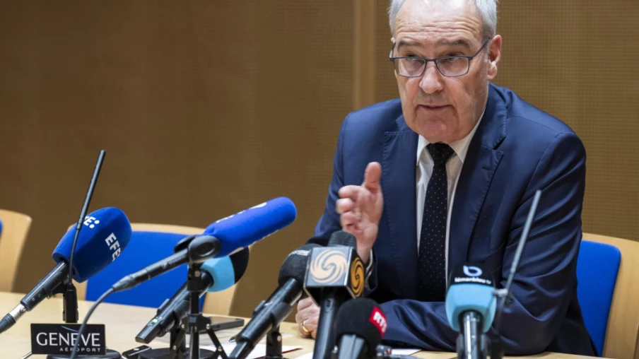 Parmelin condamne les déprédations et violences à Genève lors du G7
