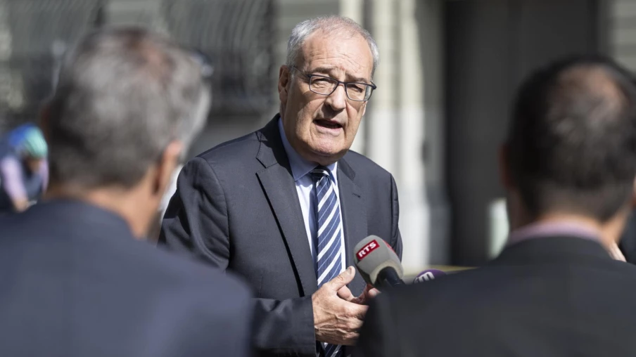 Guy Parmelin salue le bon déroulement du G7 côté suisse