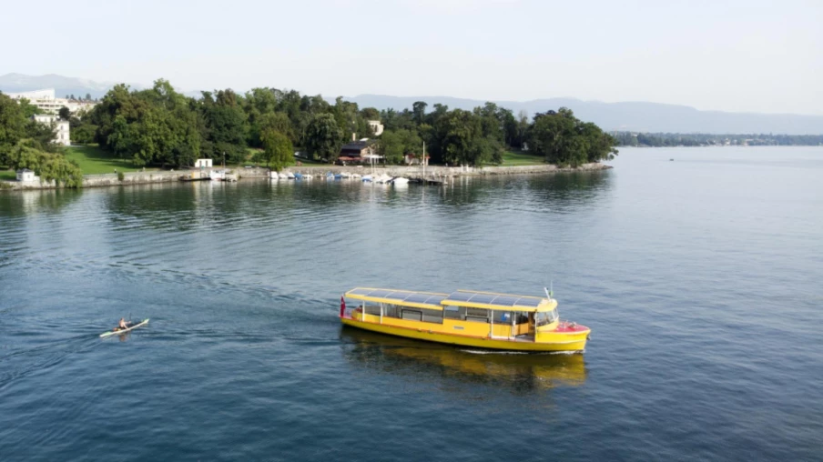 Les Mouettes genevoises inaugurent Tournesol, flotte 100 % électrique