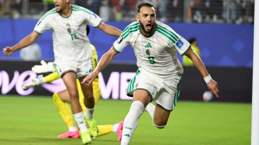 L'Algérie bat la Jordanie 2-1 grâce à deux corners