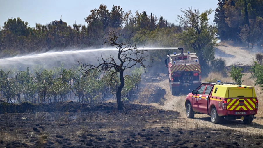 France : incendie près de 100 hectares brûlés dans le Maine-et-Loire