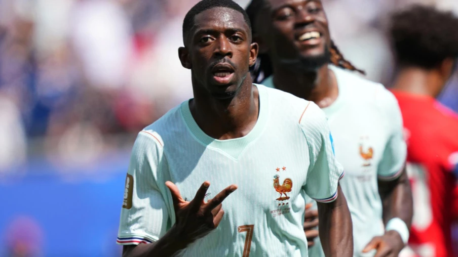 Dembélé propulse la France en tête du groupe I du Mondial