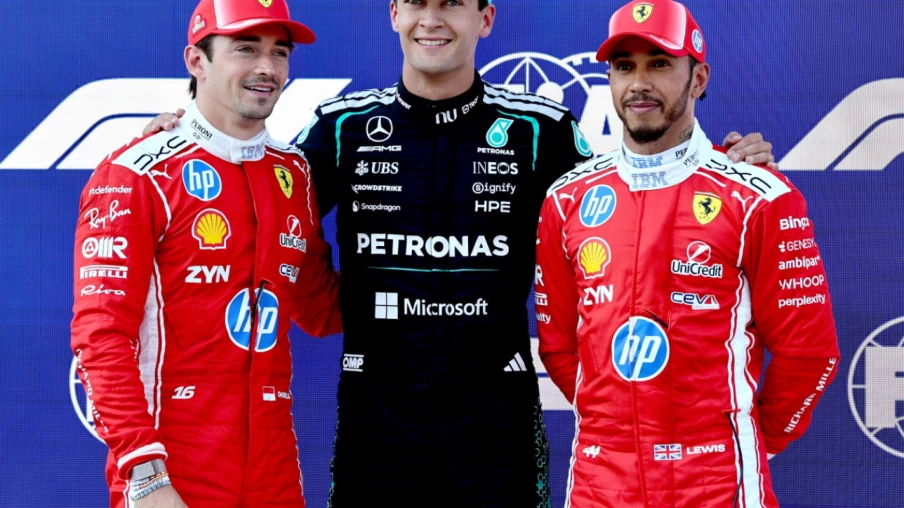 George Russell en pole au GP d'Autriche avec Mercedes à Spelberg
