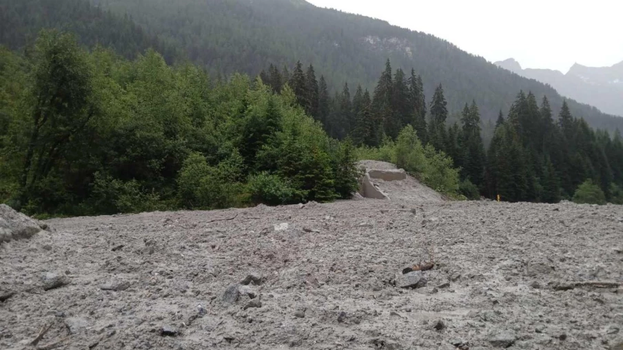 Valais: route cantonale fermée vers le barrage de la Grande-Dixence