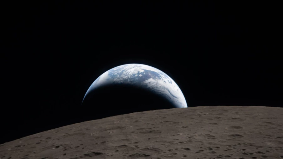 La Nasa finance des missions pour une base lunaire près du pôle sud