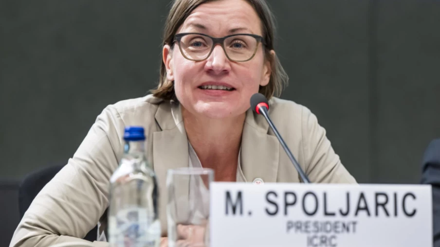 Mirjana Spoljaric, présidente du CICR, en visite à Moscou