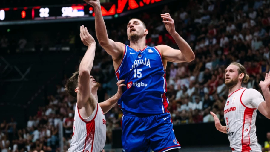 Suisse-Serbie 73-97 : la Suisse tombe à Fribourg malgré Jokic