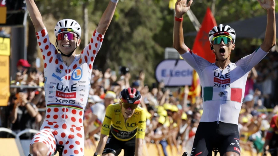 Isaac Del Toro remporte la 2e étape du Tour de France, Pogacar 2e