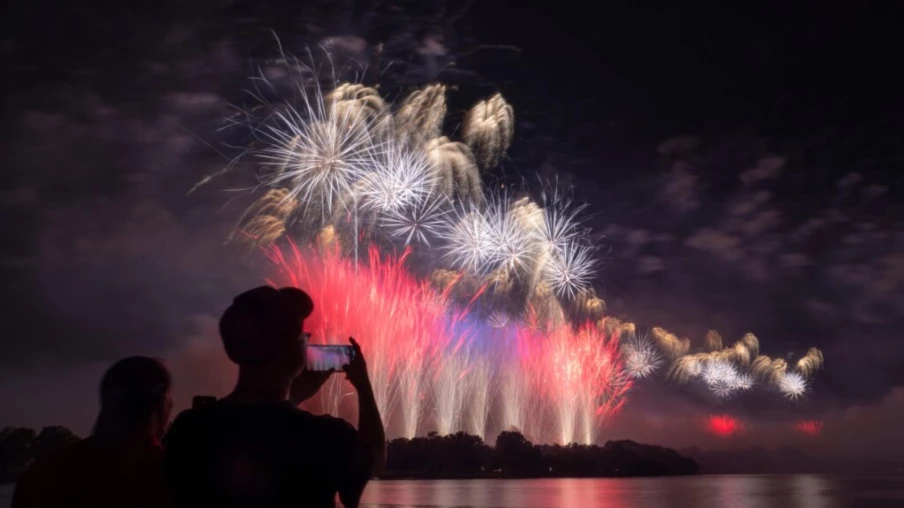 Washington sous un nuage toxique après le feu d'artifice géant