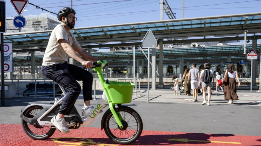Près de 900 vélos électriques en libre-service à Lausanne et Morges